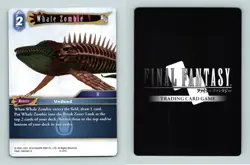 Whale Zombie #8-127C Final Fantasy Opus VIII 2019 Common TCG Card - Image 1