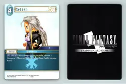 Setzer #8-036C Final Fantasy Opus VIII 2019 Common TCG Card - Image 1