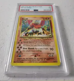 Ho-Oh 7/64 - Neo Revelation *PSA 3 - VG* Holo Rare Pokemon Card - Image 2