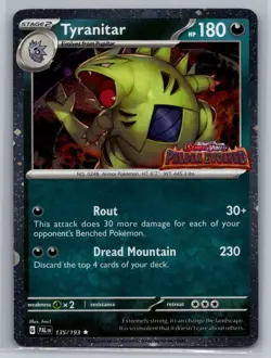 Tyranitar - (Cosmo Foil) Promo Miscellaneous Cards & Products 135/193 NM - Image 1