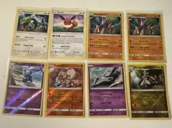 Pokemon card lot (all 2017) - (8 cards) - Regular/Holo - NM/LP - Image 1