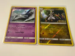 Pokemon card lot (all 2017) - (8 cards) - Regular/Holo - NM/LP - Image 2