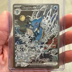 Kingdra ex 131 SV: Scarlet & Violet Promo Card Lightly Played - Image 1