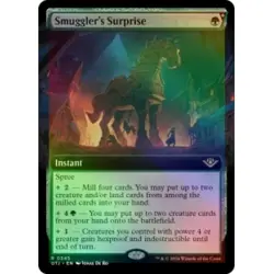 Foil Smuggler's Surprise (extended Art) X4 M/NM MTG Outlaws Of Thunder Junction - Image 1