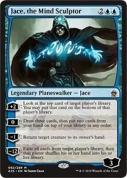 1x Jace, the Mind Sculptor Light Play MTG Magic - Kid Icarus - - Image 1