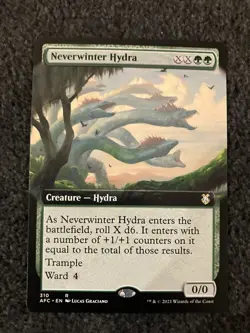 Magic The Gathering MTG - Neverwinter Hydra (Extended Art) - AFR - Image 1
