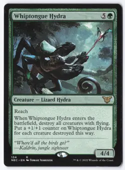 Whiptongue Hydra R Commander: Kamigawa: Neon Dynasty 134 LP - Image 1