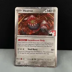 Heatran 123/167 Cosmos Holo Play! Stamp Prize Pack Series 6 Pokemon TCG NM - Image 2