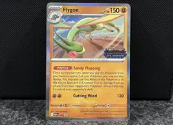 PRE RELEASE Flygon MEP 016 Promo Stamp Phantasmal Flames Pokemon TCG NM - Image 1