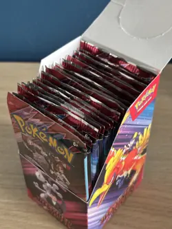 Destined Rivals Pokemon Unsealed Half Booster Box 18 Packs New & Sealed Packs - Image 3