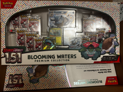 Pokemon TCG Scarlet & Violet 151 Blooming Waters Premium Collection Box Sealed - Image 1