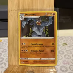 Machamp - SWSH053 - Cosmos Holo - SWSH Black Star Promo - Pokemon TCG - NM - Image 1