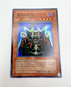 Vintage Yu-Gi-Oh! Lord of D. (SDK-041, Super Rare, Unlimited) 2002 Near Mint! - Image 1