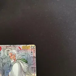 Silvers Rayleigh OP08-118 SR Comic Manga Art Parallel ONE PIECE Card Japanese - Image 5