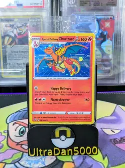 Special Delivery Charizard SWSH075 Promo Holo Pokemon Card 2020 SEALED - Image 1