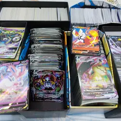Japanese Pokemon Bulk Lot 100 Cards Includes Common, Rare, Holo, VMAX/V/EX - Image 1