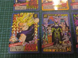 DRAGON BALL SUPER BATTLE CARDDASS PREMIUM SET VOL 2 PART 6 PRISMS 8 CARDS SET - Image 3