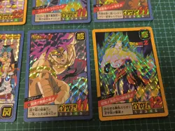 DRAGON BALL SUPER BATTLE CARDDASS PREMIUM SET VOL 2 PART 6 PRISMS 8 CARDS SET - Image 4