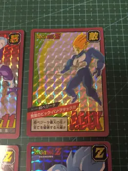 DRAGON BALL SUPER BATTLE CARDDASS PREMIUM SET VOL 1 PART 2 PRISMS 6 CARDS SET - Image 3