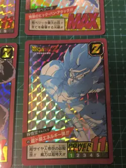 DRAGON BALL SUPER BATTLE CARDDASS PREMIUM SET VOL 1 PART 2 PRISMS 6 CARDS SET - Image 4