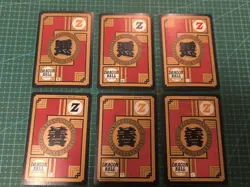 DRAGON BALL SUPER BATTLE CARDDASS PREMIUM SET VOL 1 PART 2 PRISMS 6 CARDS SET - Image 5
