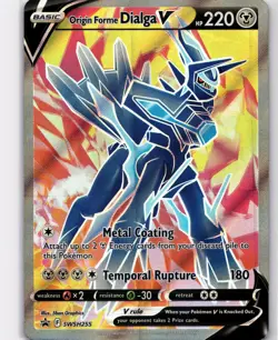Origin Forme Dialga V Promo SWSH: Sword & Shield Promo Cards SWSH255 NM Pokemon - Image 1
