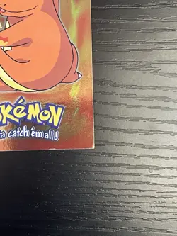 Pokemon The First Movie Charmander E4 of 12 Textured Holo Topps 1999 LP - Image 5