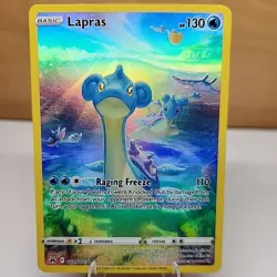 Lapras GG05/GG70 Crown Zenith Galarian Gallery Holo Card Near Mint Condition - Image 1