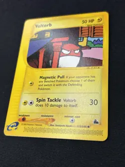 Voltorb 113/144 - Skyridge E-Series Non-Holo Pokemon Card - LP - Image 2