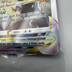 Lucario VSTAR SWSH291 Crown Zenith Black Star Promo Pokemon Card SEALED - Image 3