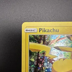 Pikachu SM04 Holo Sequin Rare Pokemon Card TCG 2016 - Image 3