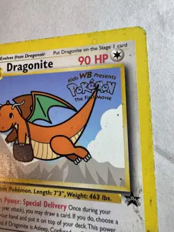 Pokemon TCG Dragonite #5 Black Star Promo WB the First Movie Stamped Card - Image 4
