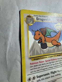 Pokemon TCG Dragonite #5 Black Star Promo WB the First Movie Stamped Card - Image 5