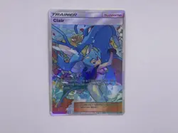 🔥 PokeGirl Trainer [Clair] Goddess Story Anime Waifu CUSTOM ACG Card 🔥 - Image 1