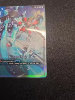 Gundam Card Game TCG ST02-014 Siege Ploy Alt Art C+ [English] - Image 3