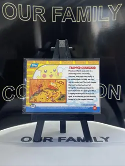 Pokemon Trapped Charizard 51 Non Holo 1999 Blue Topps Pikachu’s Vacation NM-Lp - Image 4