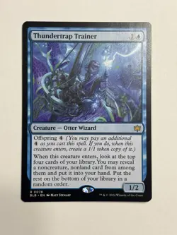 Thundertrap Trainer Bloomburrow Magic the Gathering MTG - Image 1
