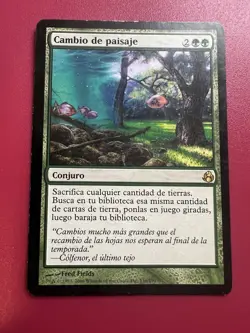 *** Scapeshift *** Morningtide MP/LP MTG Spanish - Image 1