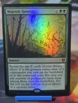Majestic Genesis Commander Legends: Battle for Baldur's Gate Foil - Image 1