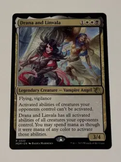 MTG Drana and Linvala - March of the Machine LP - Image 1