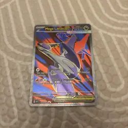 Mega Latias EX 163/132 IR Pokemon TCG Mega Evolution NM Full Art Ultra Rare - Image 2