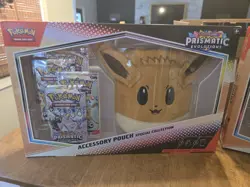 Pokemon TCG Prismatic Evolutions Eevee Accessory Pouch Box Lot Of 2 - Image 2