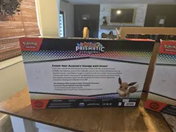 Pokemon TCG Prismatic Evolutions Eevee Accessory Pouch Box Lot Of 2 - Image 5