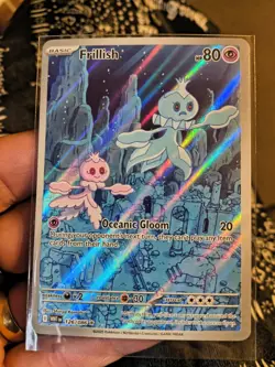 Pokemon TCG Frillish Illustration Rare #126/86 White Flare English Edition NM - Image 2