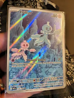 Pokemon TCG Frillish Illustration Rare #126/86 White Flare English Edition NM - Image 3