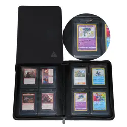 4-Pocket Binder for Semi Rigid Card Holders, Holds 208 Semi Rigid Card Holder... - Image 1