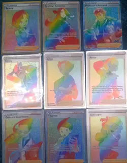Pokemon TCG Trainer Card Lot Holo Rare - Image 1