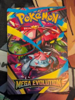 Pokemon TCG | Mega Venusaur | Build & Battle Trainer Tips Card | Mega Evolution - Image 1