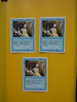 MTG Card. Creature Bond x3 Revised Edition. Old Vintage as pics - Image 1