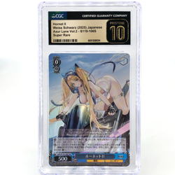 CGC 10 Pristine Weiss Schwarz Card Hornet II S119-106S SR Azur Lane Vol.02 [10] - Image 1